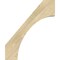 Ekena Millwork 6"W x 30"D x 36"H Westlake Rough Sawn Knee Brace, Douglas Fir BRC06X30X36WTL00RDF - alternate 2
